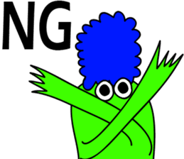 Very Summer girl sticker #12901193