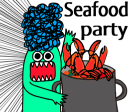 Very Summer girl sticker #12901201