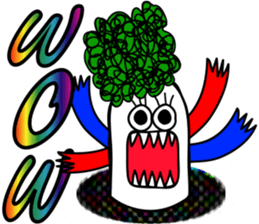 Very Summer girl sticker #12901206