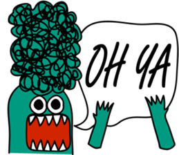 Very Summer girl sticker #12901212