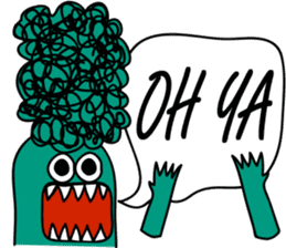 Very Summer girl sticker #12901212