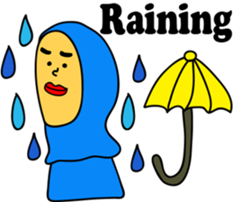 Very Summer girl sticker #12901220