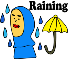 Very Summer girl sticker #12901220