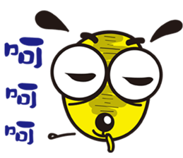 yellow Gogo dear sticker #12901556