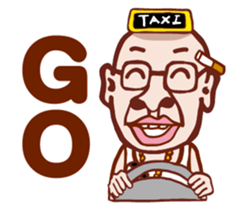 funny old man no.1 (english) sticker #12902097