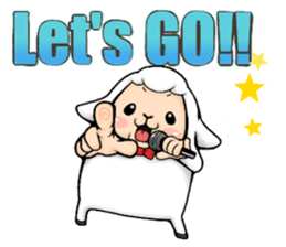 Pretty & Interesting Sheep.2 Live ver. sticker #12902110