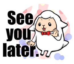 Pretty & Interesting Sheep.2 Live ver. sticker #12902141