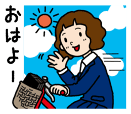 Everyday high school girl's Stickers sticker #12903022