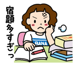 Everyday high school girl's Stickers sticker #12903035