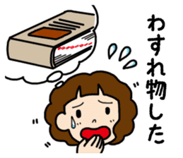Everyday high school girl's Stickers sticker #12903036