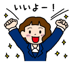 Everyday high school girl's Stickers sticker #12903038
