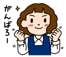 Everyday high school girl's Stickers sticker #12903039