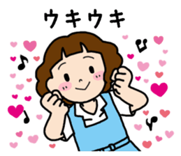 Everyday high school girl's Stickers sticker #12903041