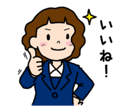 Everyday high school girl's Stickers sticker #12903054