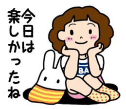 Everyday high school girl's Stickers sticker #12903059