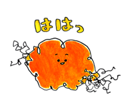 Warui-chan with her yellow dress sticker #12903413