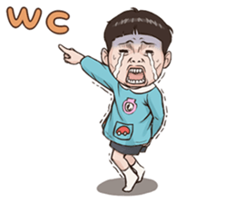 What's up,Kid?2 sticker #12903803