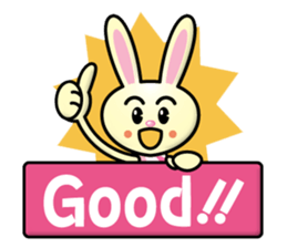 Naughty-Rabbit sticker #12903822