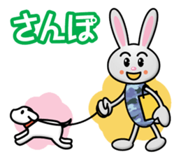 Naughty-Rabbit sticker #12903836