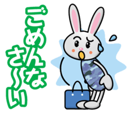 Naughty-Rabbit sticker #12903838
