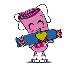 Koriyoshi-roll sticker #12903979