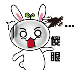 Threesome of comedian sticker #12903993