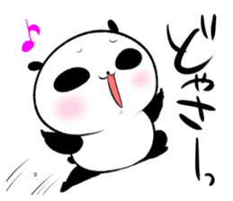 oosaka panda sticker #12904862