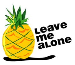 Happy Pineapple sticker #12905131