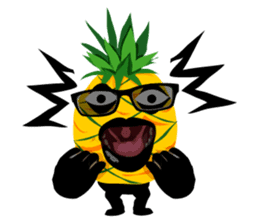 Happy Pineapple sticker #12905135