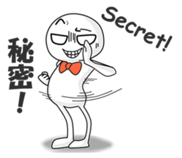 Mr. White man sticker #12905890