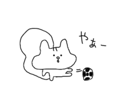 The endlessly irresponsible Squirrel sticker #12906033