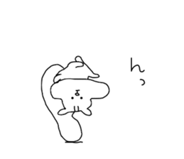 The endlessly irresponsible Squirrel sticker #12906036