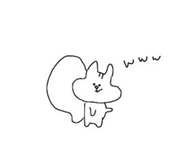 The endlessly irresponsible Squirrel sticker #12906039