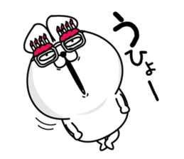 Reaction Rabbit3 sticker #12906309