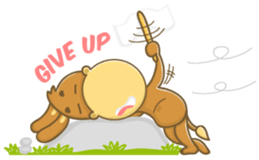 choco donkey sticker #12906399