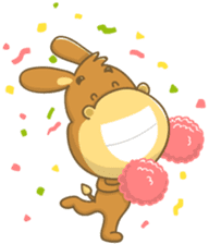 choco donkey sticker #12906417