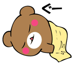 Usual bear sticker #12906653