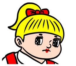 Glitter family sticker #12906862