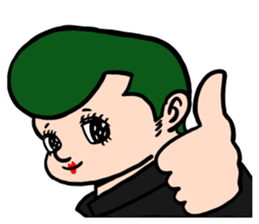 Glitter family sticker #12906863