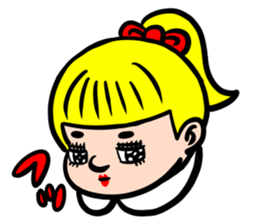 Glitter family sticker #12906868