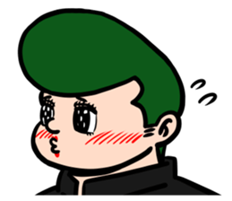 Glitter family sticker #12906869