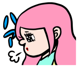 Glitter family sticker #12906872