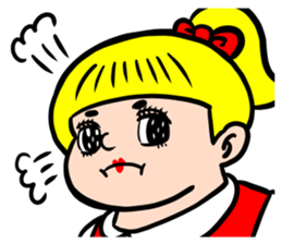 Glitter family sticker #12906873