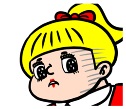 Glitter family sticker #12906880