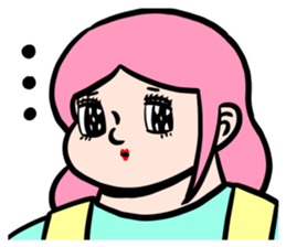 Glitter family sticker #12906882