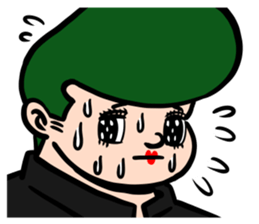 Glitter family sticker #12906886