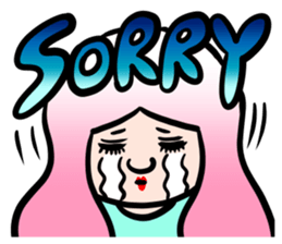 Glitter family sticker #12906896