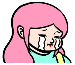 Glitter family sticker #12906898