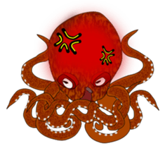 pacific saury sticker #12907269