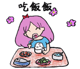 girl's world sticker #12907630